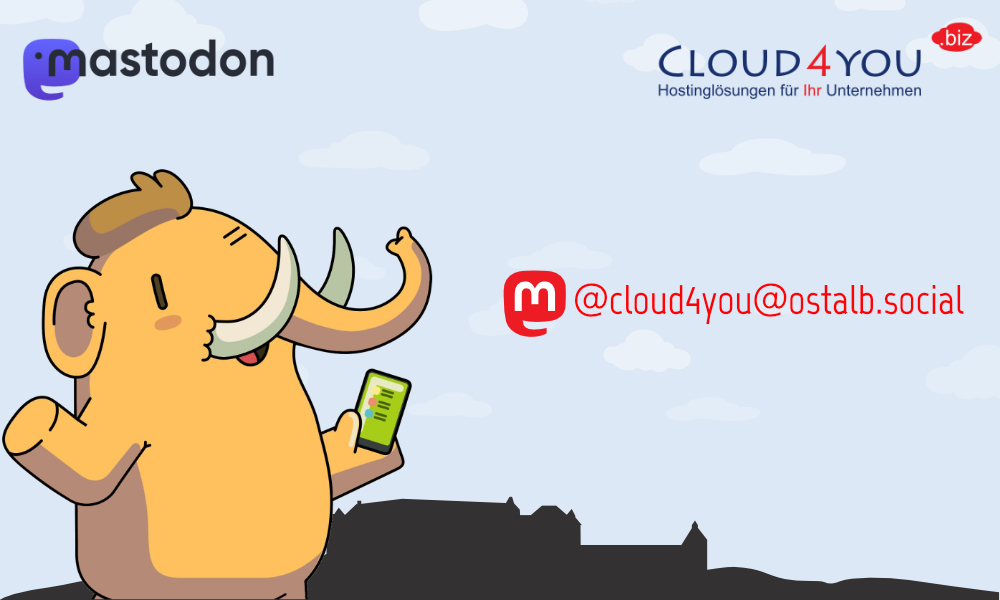 cloud4you's tweet photo. cloud4you ist ab sofort auch bei #mastodon im #fediverse unterwegs! Zu finden unter https://t.co/weon6HGenD

#RIPTwitter #joinmastodon #ostalb https://t.co/LbqqODFjK7