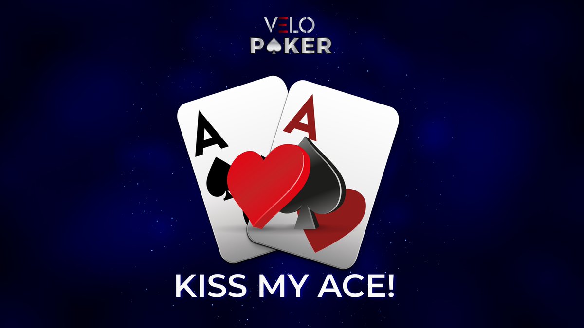PokerVelo's tweet photo. Kiss My Ace!

#pokeronline #pokerplayer #pokerface #PokerStarsHU #pokerqq #casino #casinoonline #CasinoSecret #GamblingTwitter #GamblingTwiitter https://t.co/h0RsDmwwbm