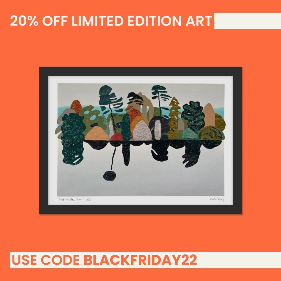 artrepublic's tweet photo. Get 20% off nearly everything in our extensive collection of limited edition art. Simply use the discount code BLACKFRIDAY22 at checkout.

Follow the link to check out our collection, choose your favourites and snap them up at a huge discount today.

https://t.co/R0GsEVVJw4 https://t.co/vHYZmjZEy4