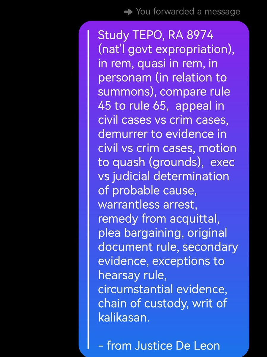 Some pointers for review in Remedial Law by Justice Magdangal De Leon for the 2022 Bar Exams

#CaguiWowBar2022 #GetThatBar2022