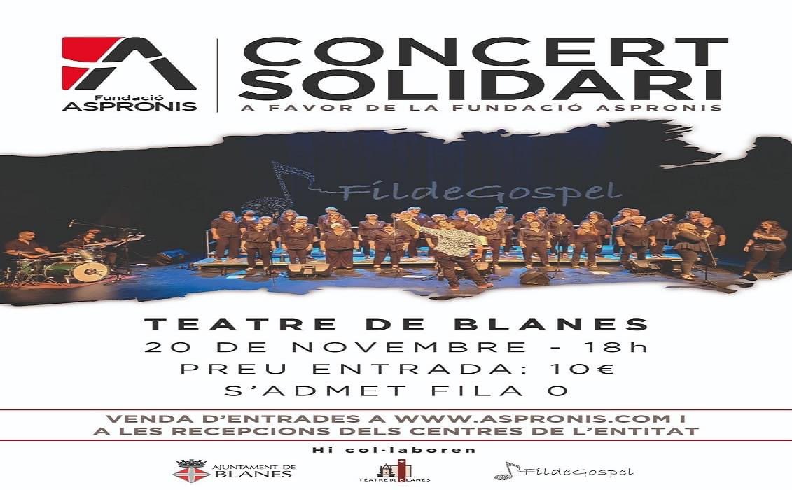 Blanes_cat's tweet photo. Notícia: @TEATRECBS @Blanes_cat acull diumenge #ConcertSolidari de #FildeGòspel per @ASPRONIS L’actuació es farà a les 18 h i les entrades anticipades al preu de 10€ es poden adquirir a https://t.co/gVd0grfFzY

https://t.co/3swsgZQnGG

#solidaritat
#concertbenèfic
#gòspel https://t.co/lE3J5YQFWc