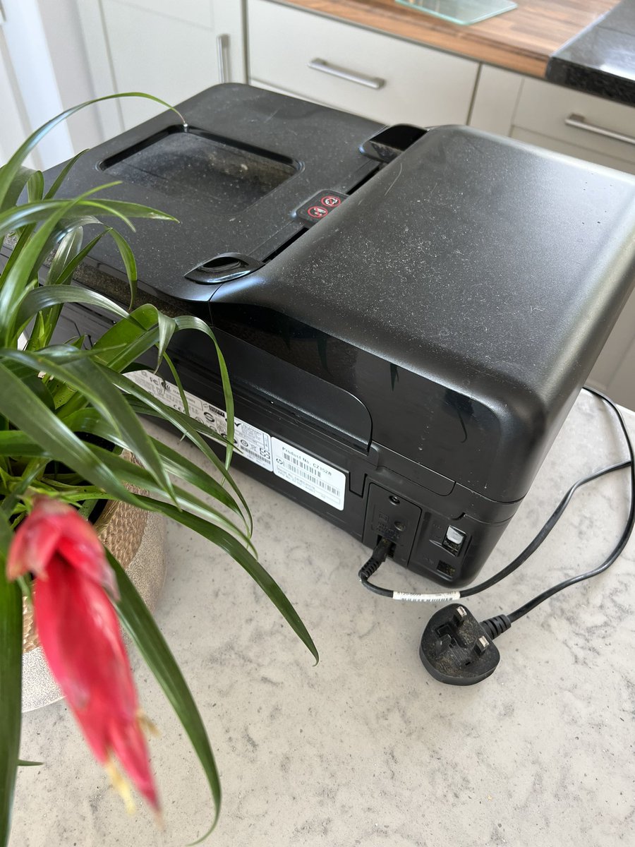 Literal tech support this weekend; mum carried the printer into the kitchen and said “please help”. 

I nearly spit my tea everywhere. 🤣