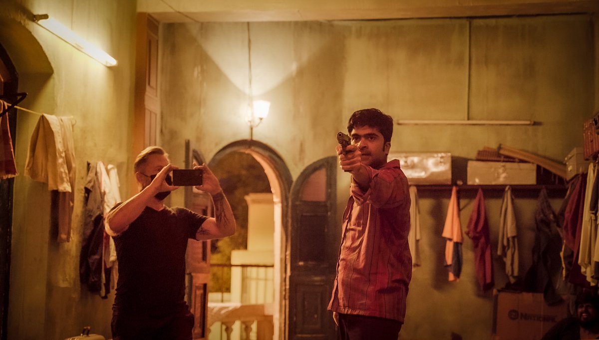 SilambarasanTR_'s tweet photo. This is what went behind the single take fight scene in #VTK! Still feels surreal to have pulled this one off! 

https://t.co/a4YYqNhOq7 https://t.co/dXNTTXzIYu