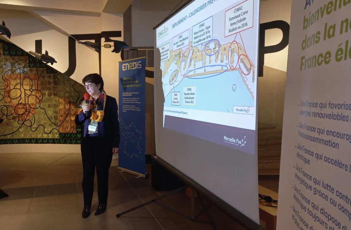 EnedisRegionSud's tweet photo. Au 💙 de #Marseille, @enedis_prov_alp à la rencontre de ses #clients Grands Comptes ➡️ Partage autour de l’accompagnement de leurs projets 🤝, du rôle d’@enedis dans la #transitionenergetique 🌱 et de ses grands investissements 🦺 https://t.co/fcGQ0z2ZPX
