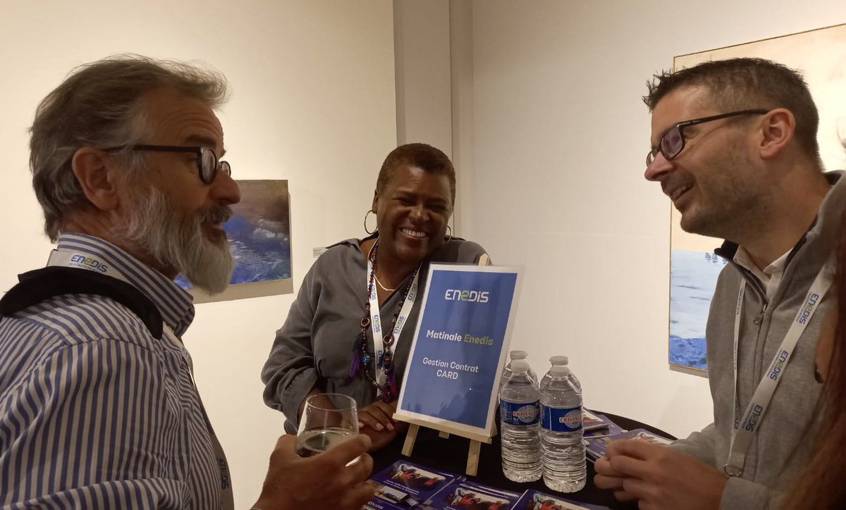 EnedisRegionSud's tweet photo. Au 💙 de #Marseille, @enedis_prov_alp à la rencontre de ses #clients Grands Comptes ➡️ Partage autour de l’accompagnement de leurs projets 🤝, du rôle d’@enedis dans la #transitionenergetique 🌱 et de ses grands investissements 🦺 https://t.co/fcGQ0z2ZPX