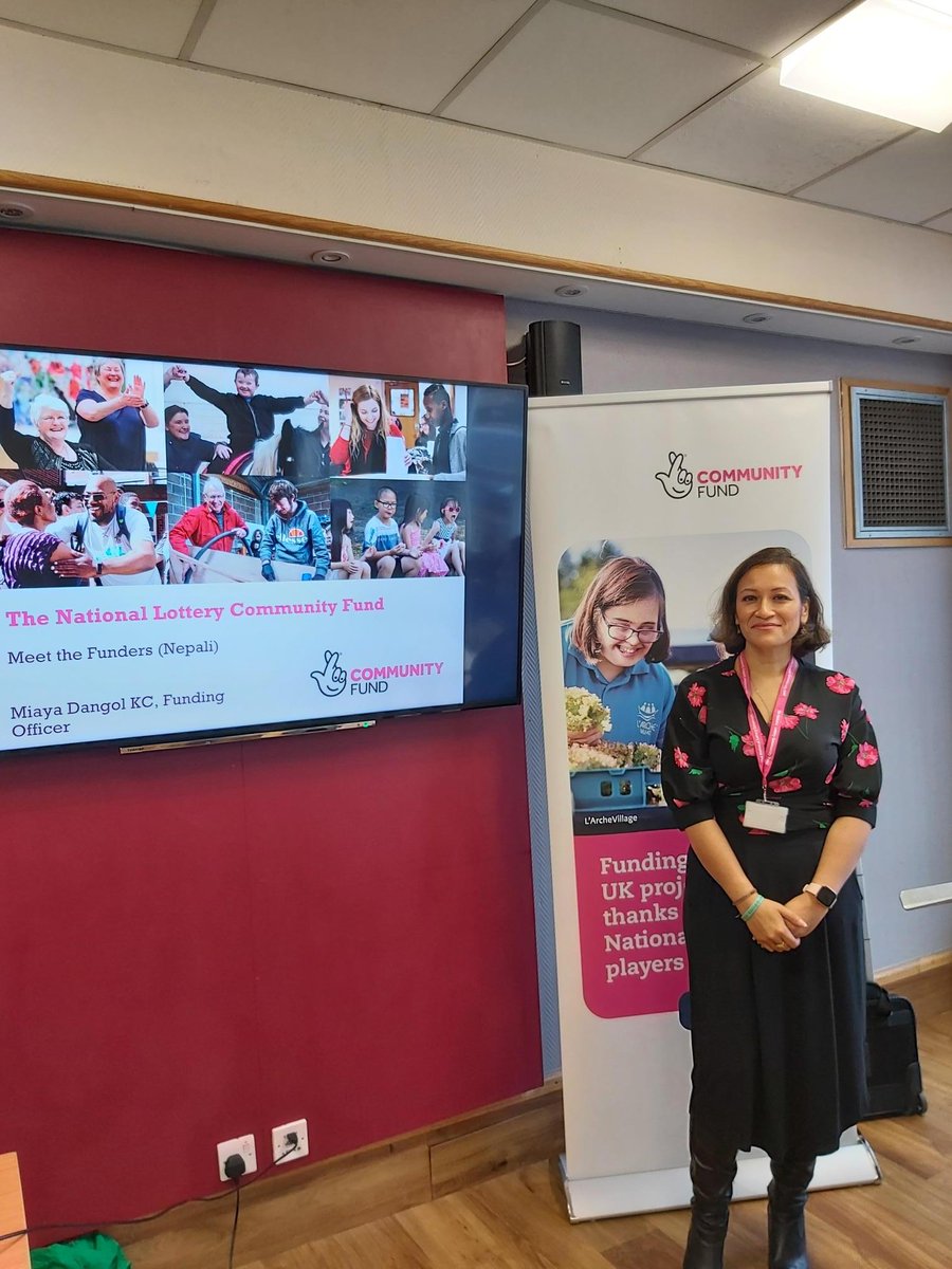 We recently hosted a Nepali language engagement event in Aldershot for local community groups to learn about applying for #NationalLottery funding.

Led by our Funding Officer, Miaya Dangol KC, the event brought together groups to share advice and build connections.