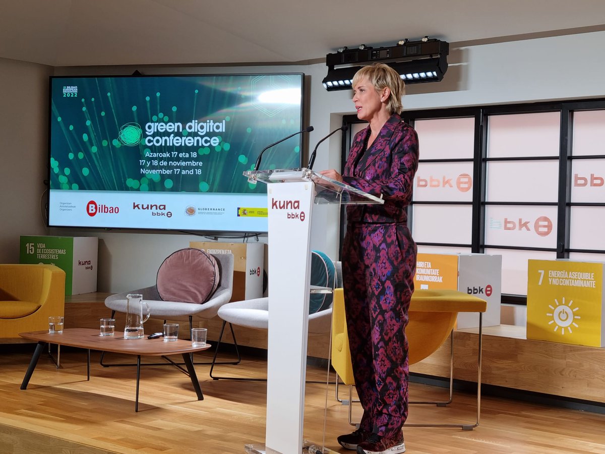 SEDIAgob's tweet photo. 🗣️"Las conclusiones de #digitalización y #ecología son el documento de trabajo que daremos a los ministros digitales de la @ocdeenespanol en #Canarias"

SE @carmeartigas agradece a @GreenDigitalCon y #GreenDigitalConference por "permitir pensar con calma sobre cosas importantes" https://t.co/86gy1udWmw
