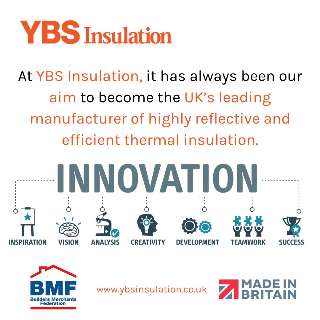 YBSInsulation's tweet image. With our years’ of experience and pioneering part in the development of the reflective insulation market, we have the expertise and inhouse capability to develop, test and improve insulation solutions for a vast range of markets.

#insulationtips #ybs #wallinsulation