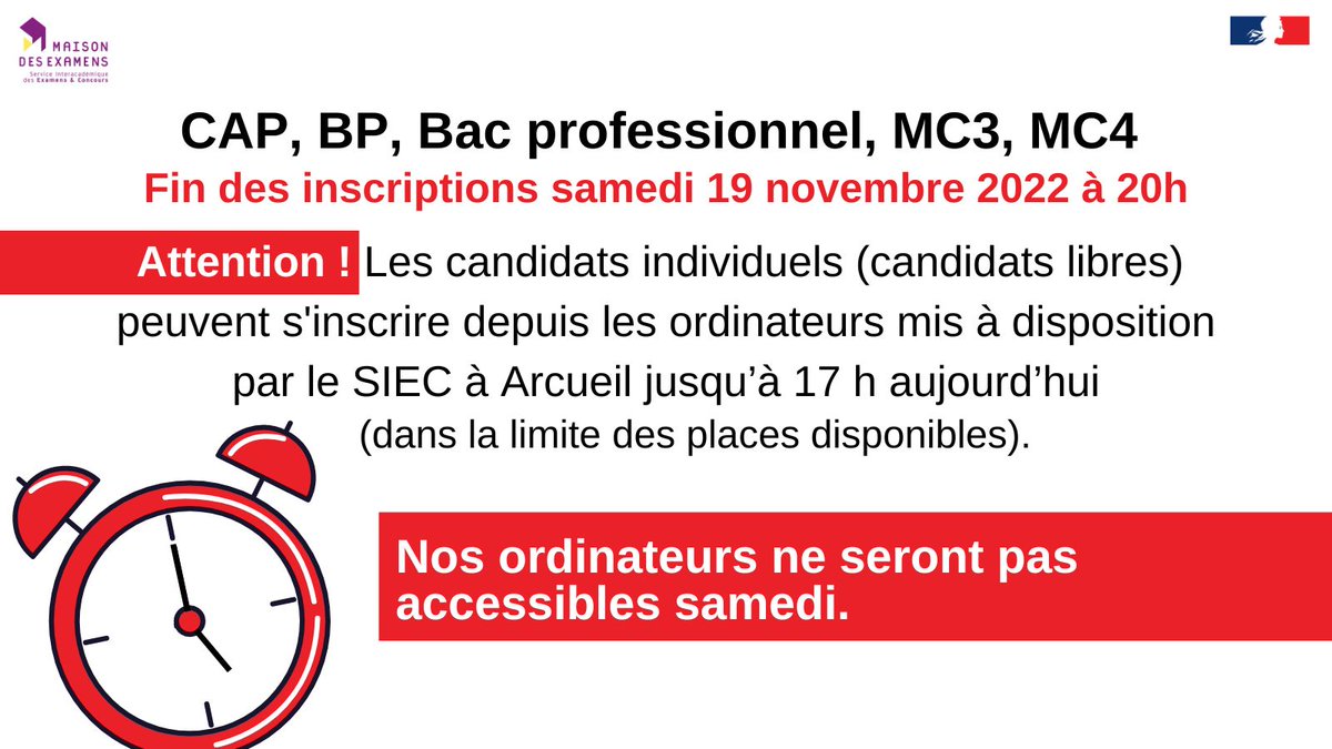 SIEC Maison des examens (maison_examens) Twitter Tweets • TwiDoom