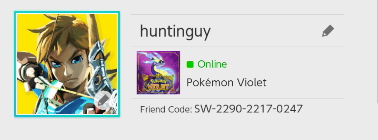 HuntinguyYT's tweet photo. Gonna be playing Violet all day today https://t.co/Sl8ULF2R3i