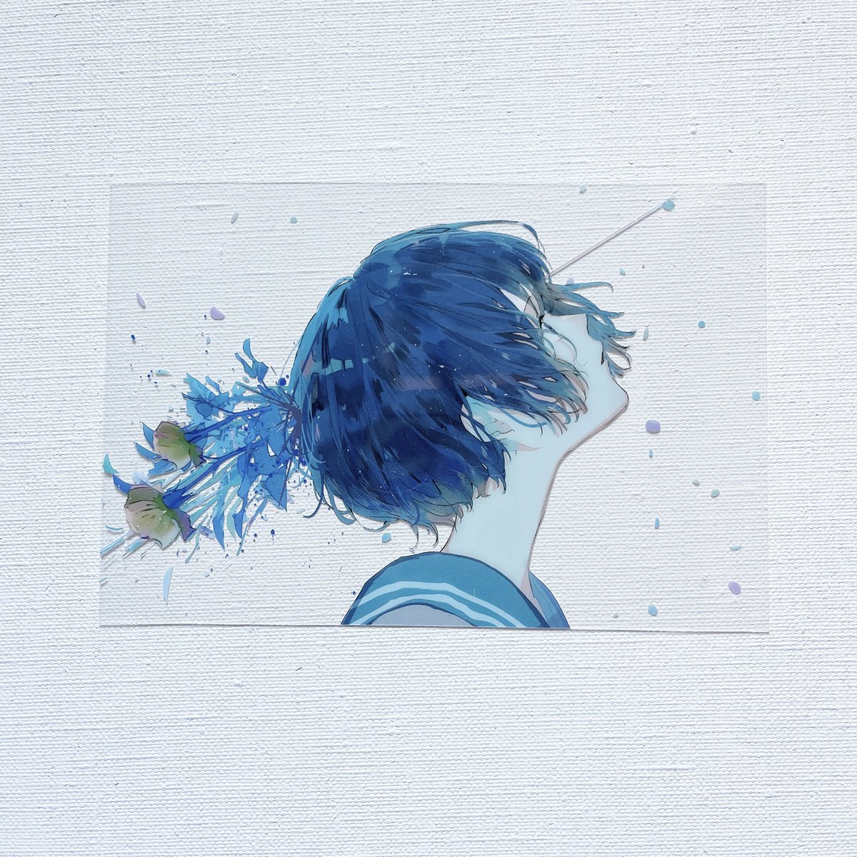 「#デザフェス56透明ポストカードたち 」|萩森じあのイラスト