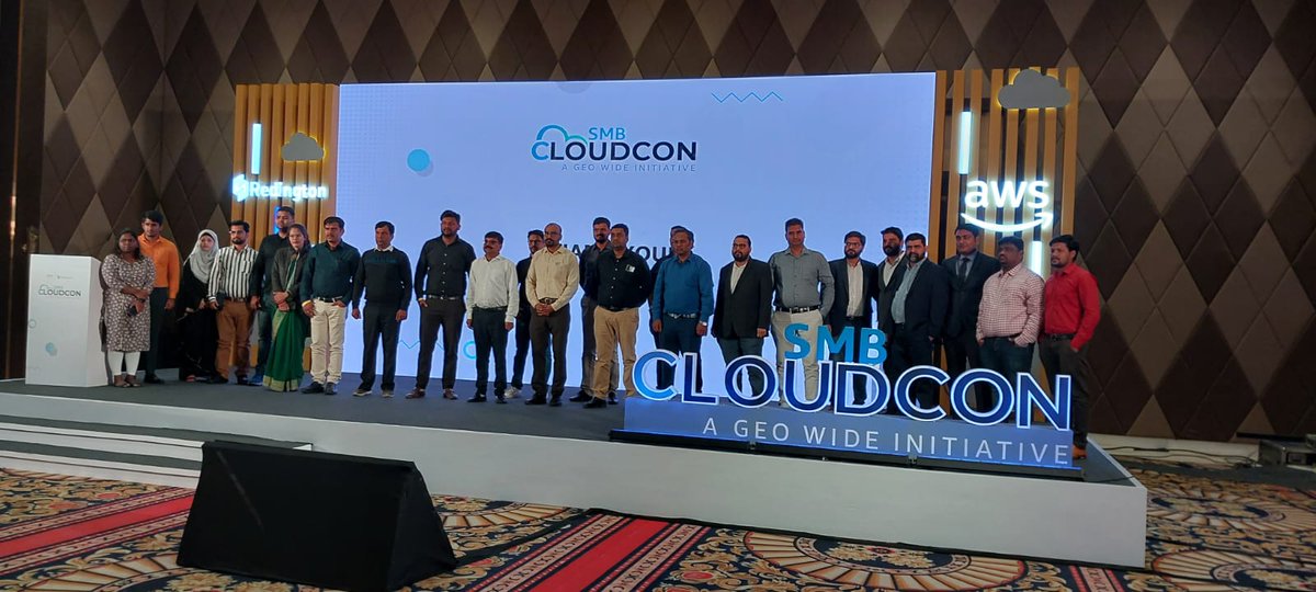 alok15281's tweet photo. Some photos from AWS Partner SMB Cloudcon Event at Lucknow powered by Redington and Amazon Web Services.
#aws #awspartner #awscloud #awscloudpractitioner #awsiot #iot #iotsolutions #serverless #microservices #cloud #cloudcon #cloud #publiccloud #redingtonindia #smbcloudcon https://t.co/nqRGdLIC6w