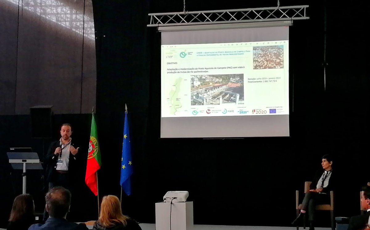 ANDROMOSPT1's tweet photo. @ANDROMOSPT1, #salmonlink_project and #crerproject at #Mar2020 Inovation Day, connecting with the industry 🐟 https://t.co/JLLI41zYuT