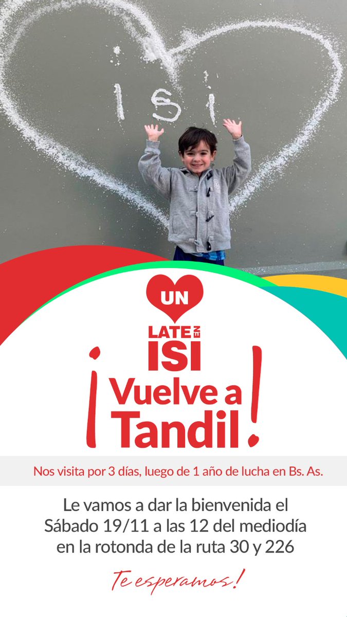 Un corazón para Isi tweet media