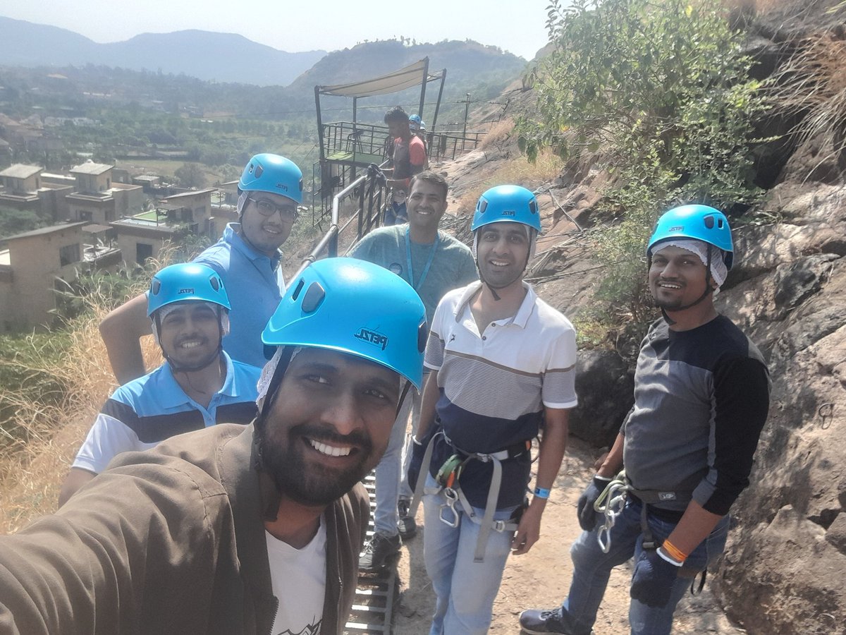 Sanket_thinks's tweet image. #Decosglobal #Decos Outing 
at Della adventure park Lonavala

@Decos #DecosOuting