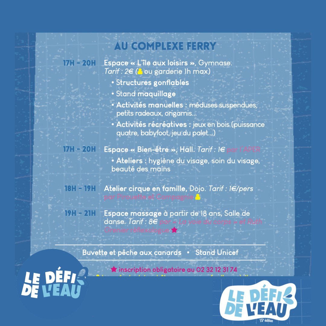 unicef_76_27's tweet photo. 🇺🇳Le vendredi 25 novembre, de 17h à 21h30, venez profiter des nombreuses activités organisées au profit de l’UNICEF!

#defideleau #defideleau2022 #uniceffrance #unicefhautenormandie https://t.co/Ho5qCmZR8o
