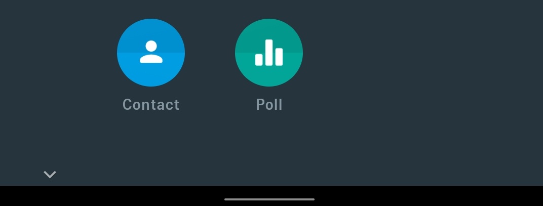 TechyPreacher's tweet photo. WhatsApp New Poll Option
#WhatsApp #whatsapppoll https://t.co/peiXw2JlPy