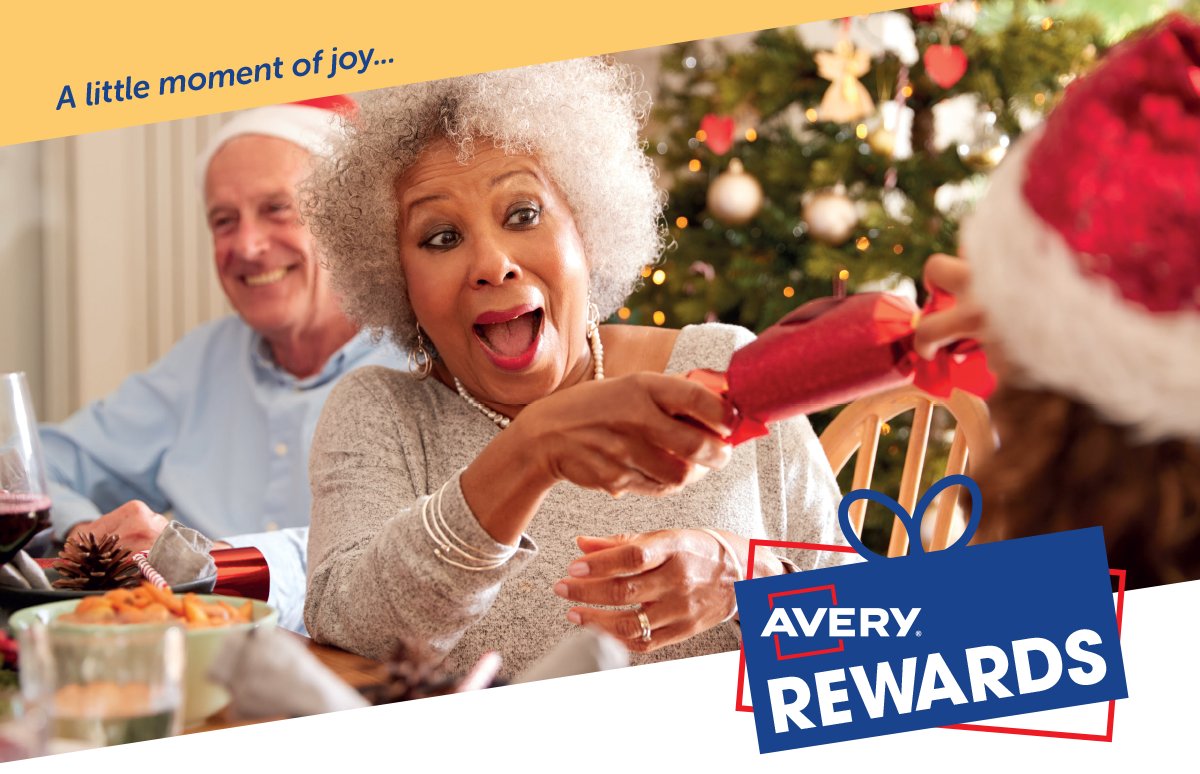 We all love getting rewarded and Avery have a wonderful promotion at the moment. In packs of selected labels you'll find a Reward worth £2, which can be spent immediately, or save them up to buy something bigger, or donate to Charity. For more info visit:  averyrewardsclub.co.uk
