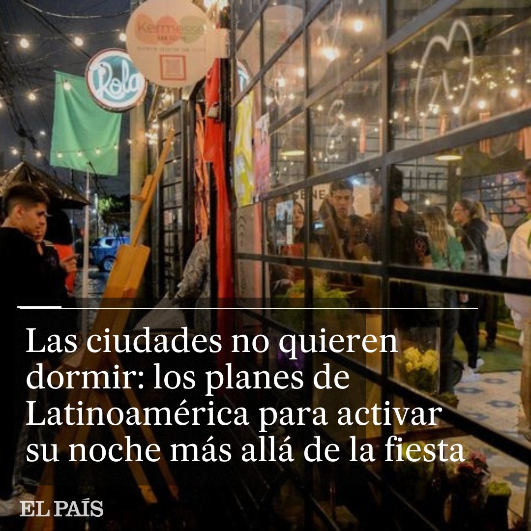 América Futura (@americafutura) on Twitter photo 🌎🌃 En el mundo hay 60 ciudades con ‘alcaldes de la noche’ o títulos similares. En #LatinoAmerica ha habido varios, como Cali (Colombia), San Luis Potosí (México) o Valparaíso (Chile). Pero cambian con cada nueva legislación
🖋️ <a href="/noormahtani/">Noor Mahtani</a>
🔗bit.ly/3XcKtib 🌎🌃 En el mundo hay 60 ciudades con ‘alcaldes de la noche’ o títulos similares. En #LatinoAmerica ha habido varios, como Cali (Colombia), San Luis Potosí (México) o Valparaíso (Chile). Pero cambian con cada nueva legislación
🖋️ <a href="/noormahtani/">Noor Mahtani</a>
🔗bit.ly/3XcKtib