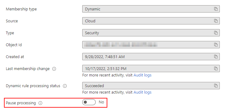 jvldn1's tweet photo. Did you know you can pauze "Dynamic Groups" in Azure AD? Someone know's if this forces a sync?

#AzureAD #Azure #DynamicGroups https://t.co/dLAMVwzAmT