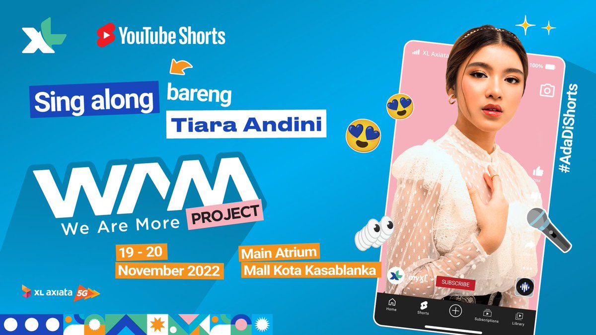 ilmannafian46's tweet photo. Kamu penasaran gak... ada artis siapa aja? udah siap belum ngerock bareng Virzha di #WAMProject ? Selain itu ada Vidi Aldiano, Tiara Andini, dan Isyana loch #AdaDiShorts https://t.co/URnIWCdF9S