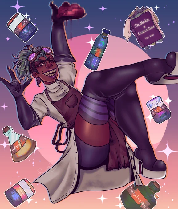 I have a very unhealthy obsession with my DnD character[ Lolli]#DnD #DnDcharacter 