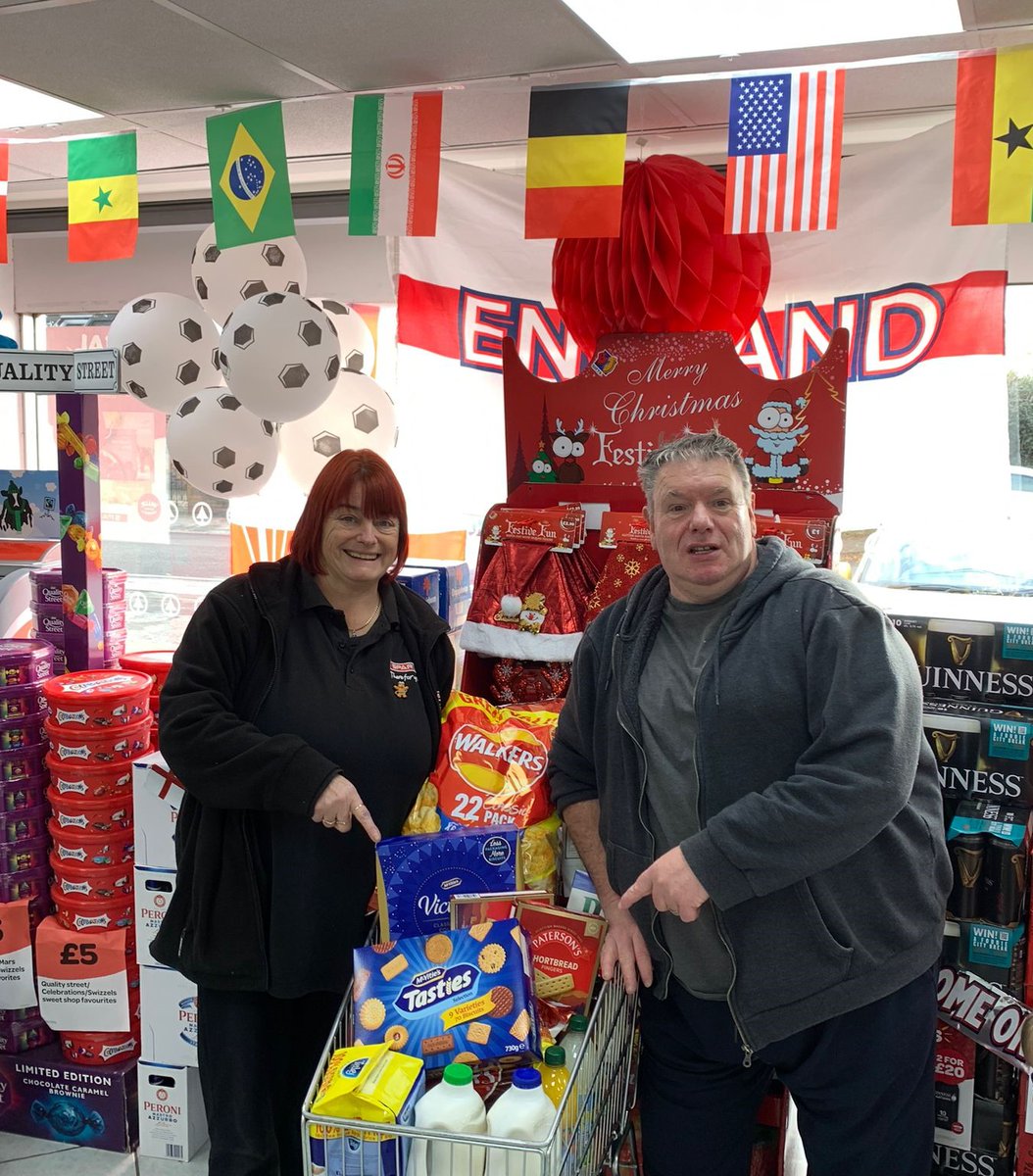 Sidneytheone's tweet photo. @AF_Blakemore  Thank you for your very generous donation of a £60 voucher towards our refreshments for our Ceilidh Special thanks to Mandy from your Bad Bargain Lane store #Home4Gd https://t.co/iT8aUhwpOk