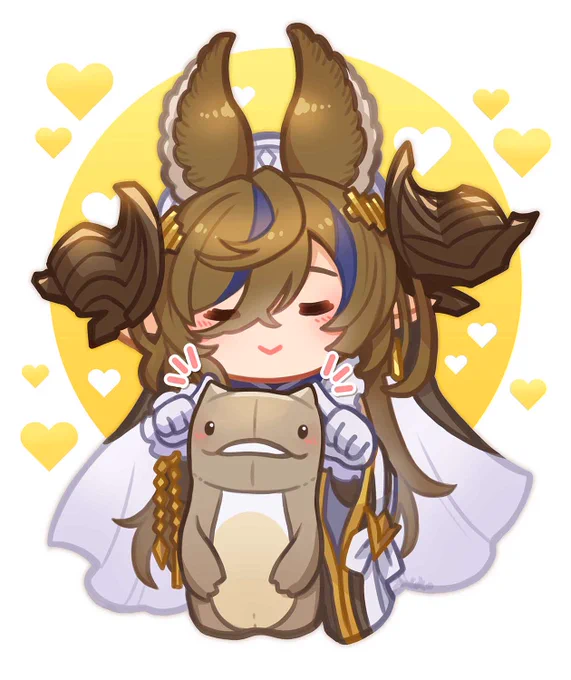 ガレヲンぬい&amp;ガレヲンさん #グラブル グラフェスで大きなぬいぐるみが出ると聞いて 