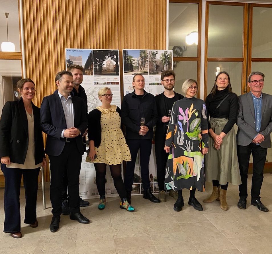 COBE vinder arkitektkonkurrencen for Frederiksbergs kommende Kultur- og Musikskole på grunden bag Radiohuset - mit hjertebarn er nået et skridt nærmere realisering 🙏 #kultur #dkpol #frbpol