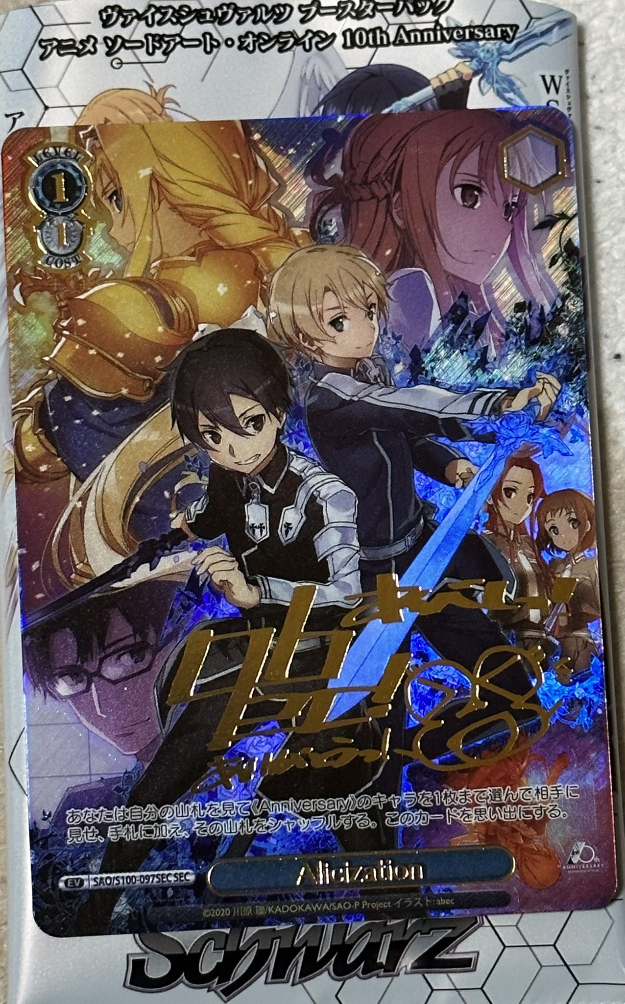 WS SAO/S100-097SEC Alicization SEC escolalf.com.br