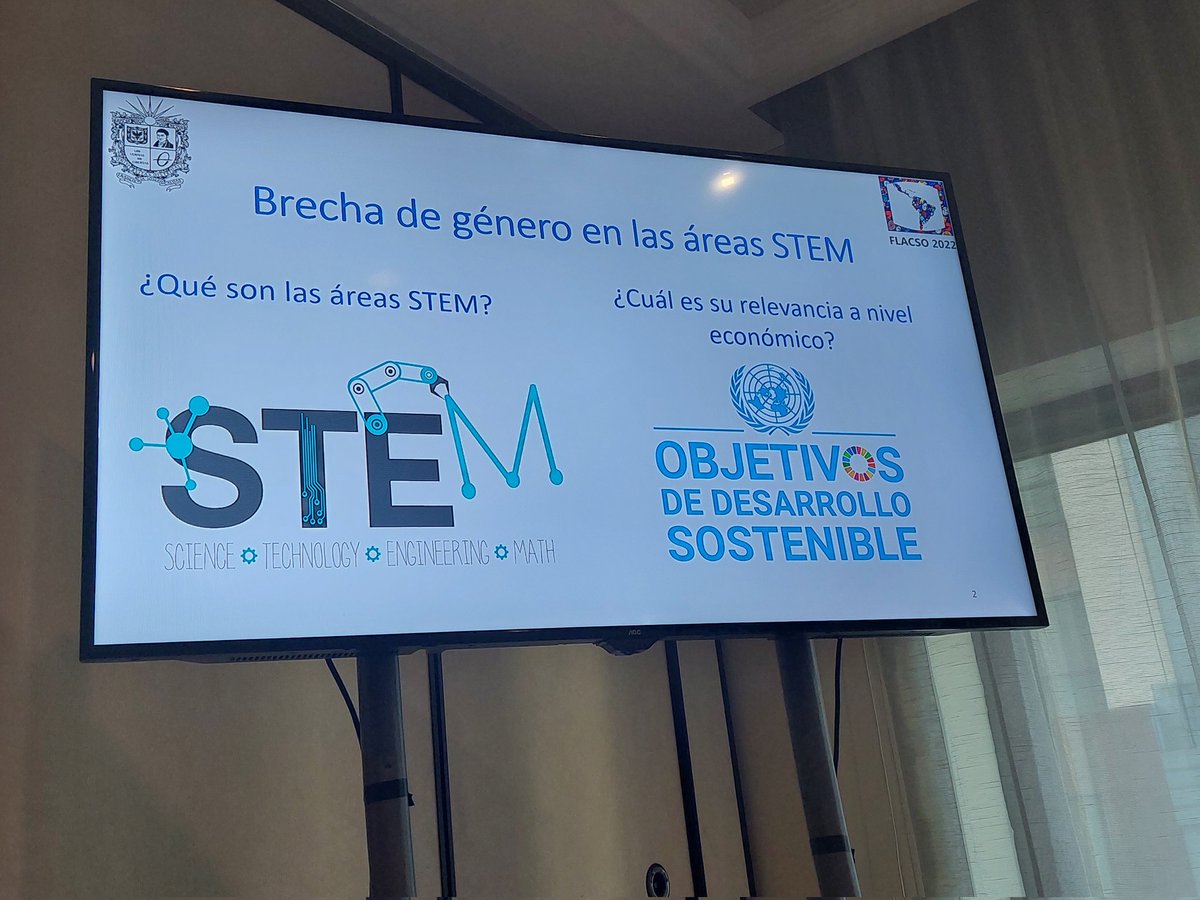 maestriainv's tweet photo. #OrgulloMisi nuestra tesista @Alejasam7 de la linea de Poder y política presentó su disertación en clave de estudios de género y stem en @FLACSOUruguay con @wilsondiazgamba somos @FCEdistrital @udistrital https://t.co/KOJuKJ4Px3
