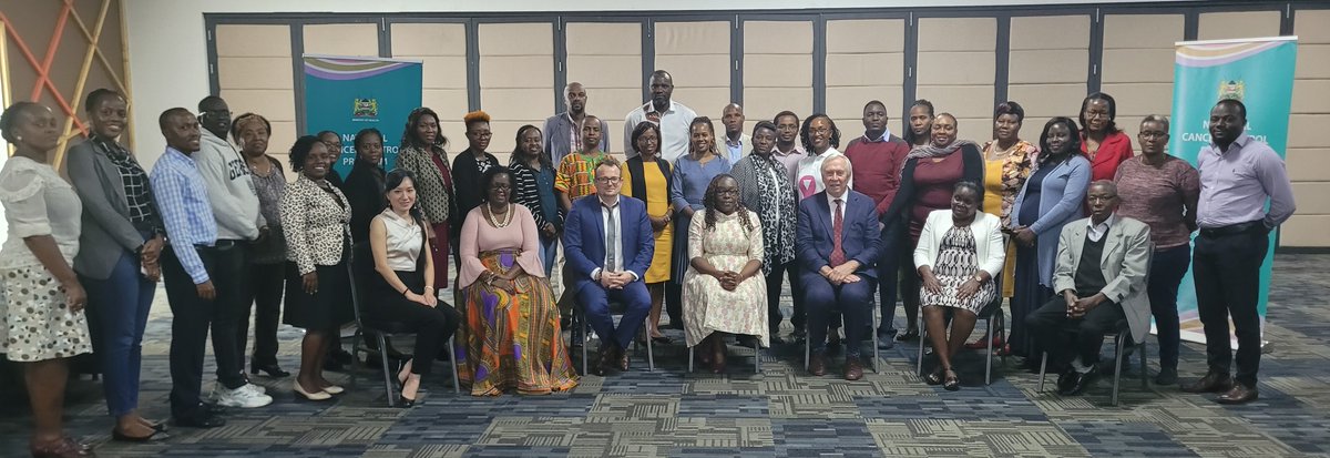 Privileged that IARC is part of the 2nd National Cancer Control Workshop in Nairobi with WHO and AFCRN to discuss how existing population-based cancer registries can be strengthened and new registries established in Kenya to support the NCCP @GICR_IARC @IARCWHO