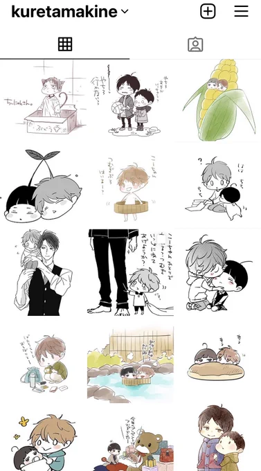 TwitterがザワザワしてるせいかInstagramをフォローして下さる方がポツポツ増えてるみたいですありがとございます☺️もしもの時や、ぼんやり丸きもの達を眺めたい時にはぜひお訪ねください🚪 