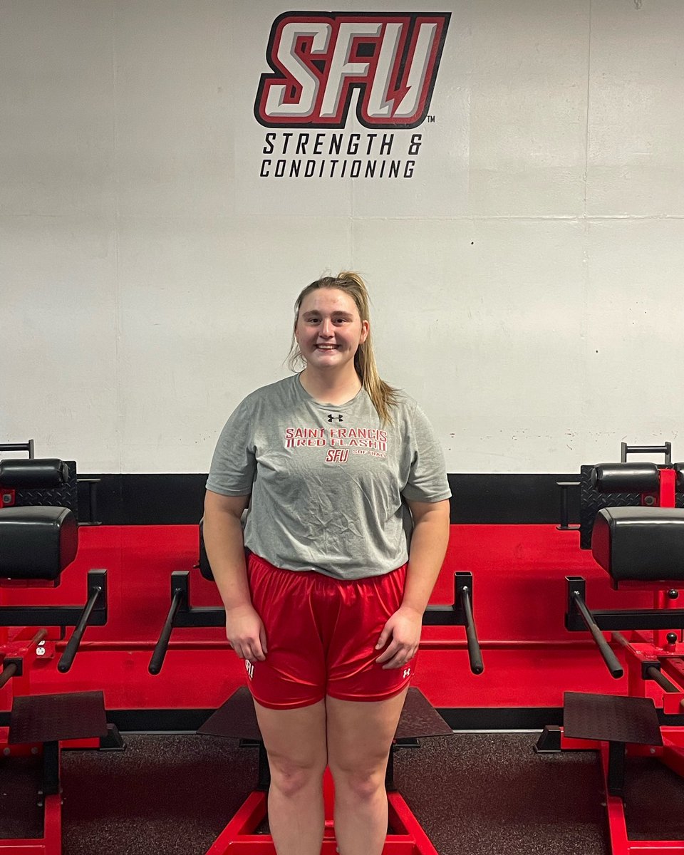 The <a href="/redflashsb/">Saint Francis Softball</a> worker of the week is Marissa Frederick! Marissa has had a great semester and really showed it this week during testing!🔴⚡️🥎 #UBUNTU