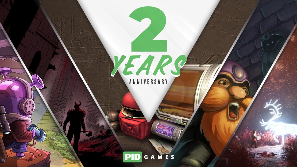 🎂HAPPY BIRTHDAY TO US!🎂

To celebrate our 2-year anniversary, we're organising a giveaway/a day! Every day, during a whole week, there will be one of our game to earn!

📅: From the 21st to the 25th of November
🕹️: Skabma, Hellslave, Bibots, Machinika Museum, Ruggnar