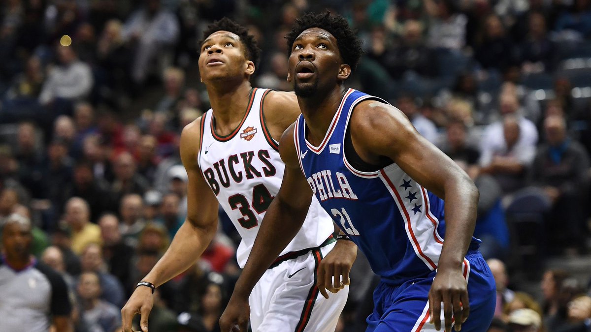 Frustrated Giannis Antetokounmpo shoves ladder, gets ball taken away from Montrezl  Harrell