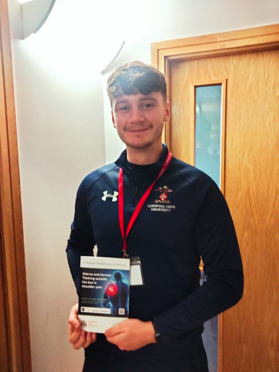 LivHopeSHSS's tweet photo. A massive WELL DONE and THANK YOU to the many Sport Rehabilitation BSc students who are helping coordinate today's 3rd Shoulder Rehabilitation Conference. #HopeSR22 @LivHopeSHSS @LiverpoolHopeUK https://t.co/z8BIBnKcvk