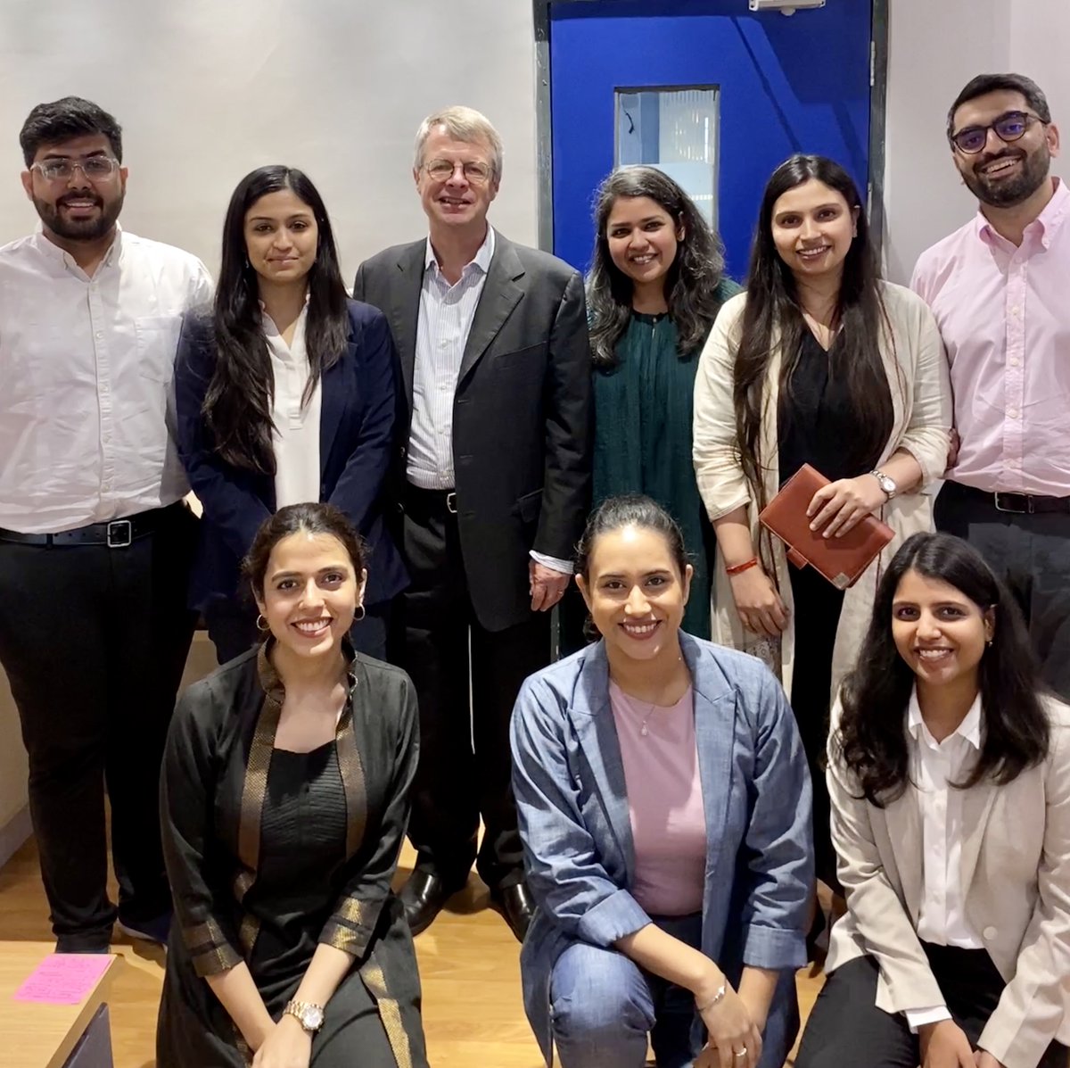 The best way to wrap up the week 🙌 Our managers spent some super productive time with one of our investors Peter Wuffli, founder of @eleaFoundation at our Delhi office!