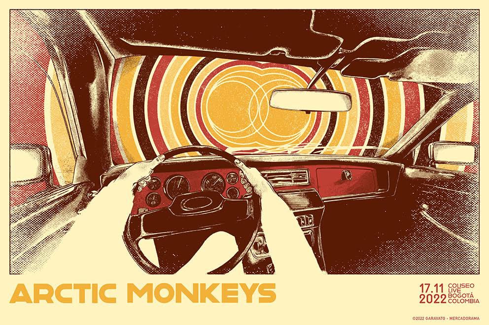 Diseñamos y produjimos el cartel oficial para el show de @arcticmonkeys en Bogotá, Colombia del día de 17 de Noviembre del 2022.
Gracias a @mercadorama por hacerlo posible.
#gigposter #ArcticMonkeys #arcticmonkeysColombia