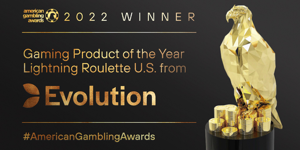 BREAKING NEWS
American Gambling Awards Gaming Product of the Year goes to Lightning Roulette U.S. from Evolution.