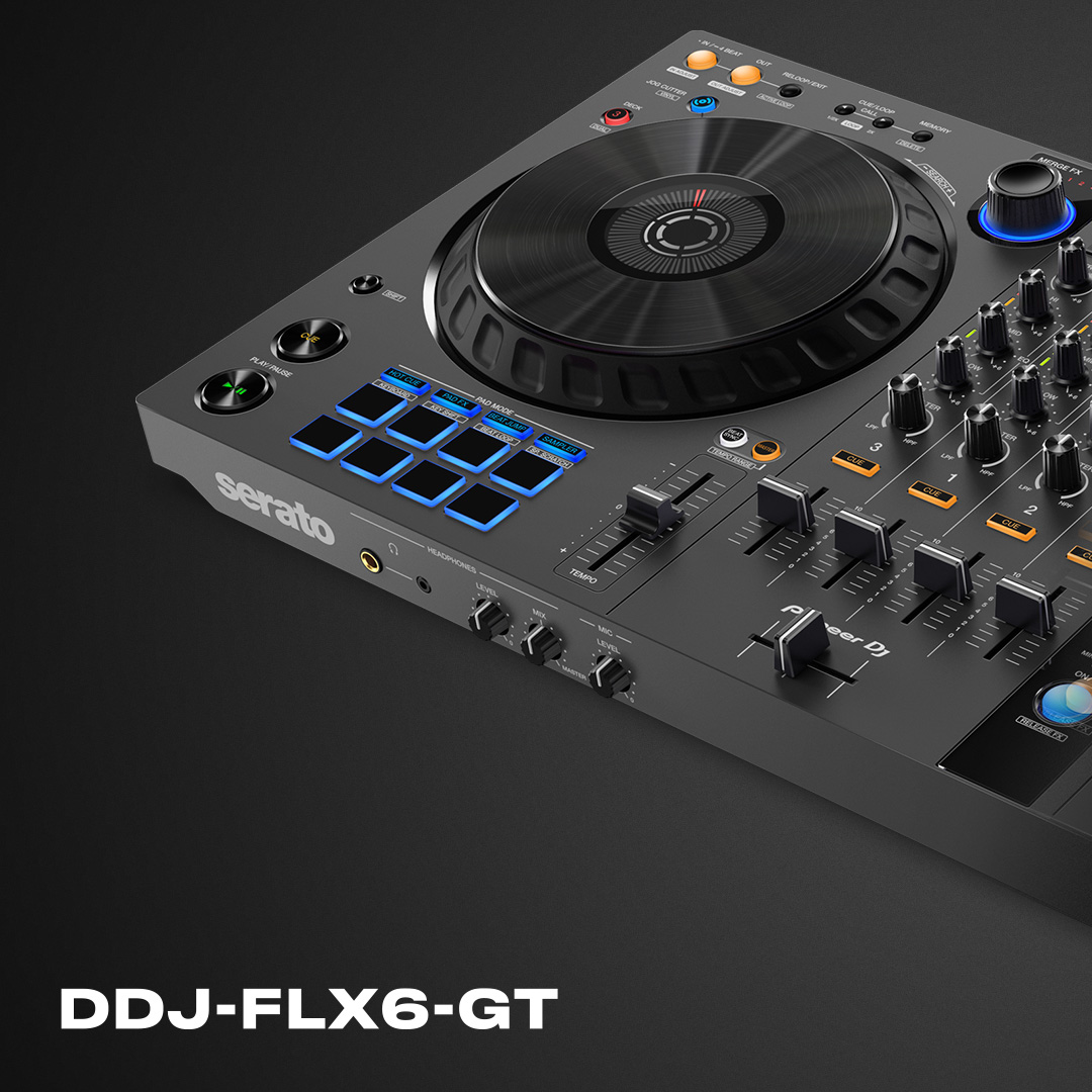 PioneerDJglobal's tweet photo. The latest lineup of controllers in the ever-growing FLX family 🎚✨ 

#PioneerDJ #DDJFLX6GT #DDJFLX4 https://t.co/lbVo7TkJt6