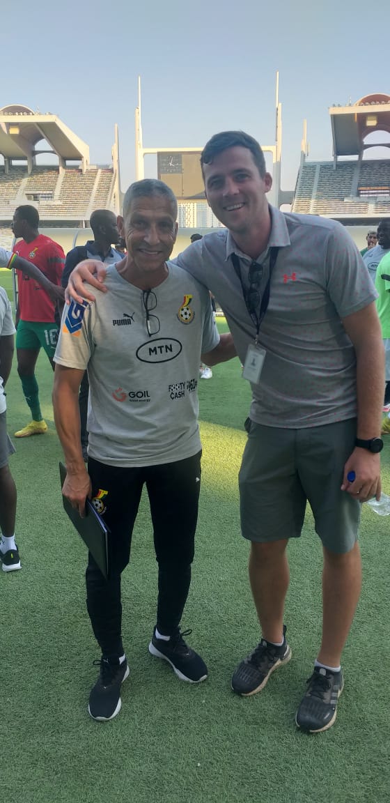 We hosted Ghana vs Switzerland in a World Cup Pre-Tournament friendly this week at <a href="/ZayedSportsCity/">Zayed Sports City مدينة زايد الرياضية</a>. 

First International match on warm season turf for me here and happy with the performance. Pitch is also being used as a full time training pitch for a local pro league side.