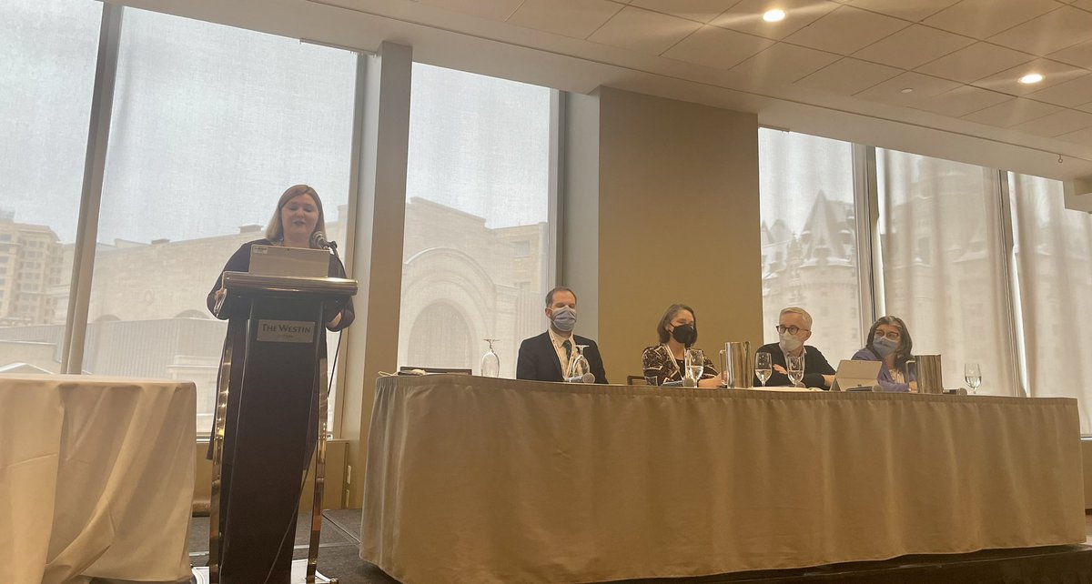 Dr. Shannon McDonald from <a href="/fnha/">FNHA</a> speaks on the importance of First Nations’ voices at key decision making tables and building collaborative models for public health delivery. Indigenous science and data sovereignty must be prioritized.  #CSPC2022 #sciencepolicy