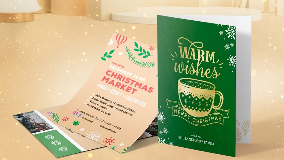 onp_eu's tweet photo. Grußkarten drucken lassen bei OvernightPrints 💚🎄
Grußkarten sind eine wunderbare Möglichkeit jemanden mitzuteilen, dass an ihn gedacht wurde. 
🔊 12% Rabatt auf flyer und Grußkarten ⭐️⭐️⭐️⭐️⭐️
https://t.co/QEZrhRVt93 https://t.co/mBkyJ35JRl