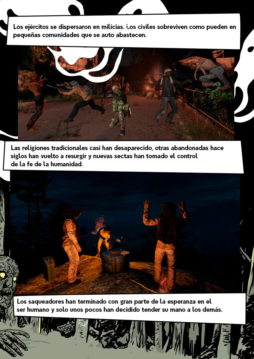 ParanoiasRp's tweet photo. Bienvenid@ al fin de los días. Este es el lore que da sentido al universo de #ParanoiasRP esta temporada. 💀¡Nos vemos en Deer Isle!💀 https://t.co/goiQfP0n5H