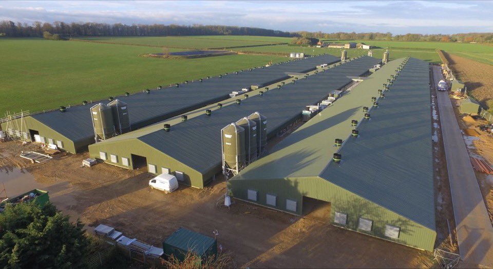 Site with <a href="/ClarkeGroup1/">Clarke Group Ltd</a> approaching final stages. Install for <a href="/jfmckennaltd/">JF McKenna Ltd</a> nearly completed by <a href="/CarbonX74/">Carbon x74</a> with <a href="/VencomaticGroup/">Vencomatic Group</a> heat exchangers plus <a href="/fancombv/">Fancom</a> <a href="/choretime/">Chore-Time</a> <a href="/HATO_lighting/">HATO Agricultural Lighting</a> <a href="/lubinguk/">Lubing UK & Ireland</a> . And <a href="/CollinsonAgri/">Collinson Silos 🇬🇧</a> now in position.