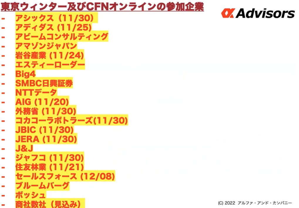 alpha_shinsotsu tweet picture