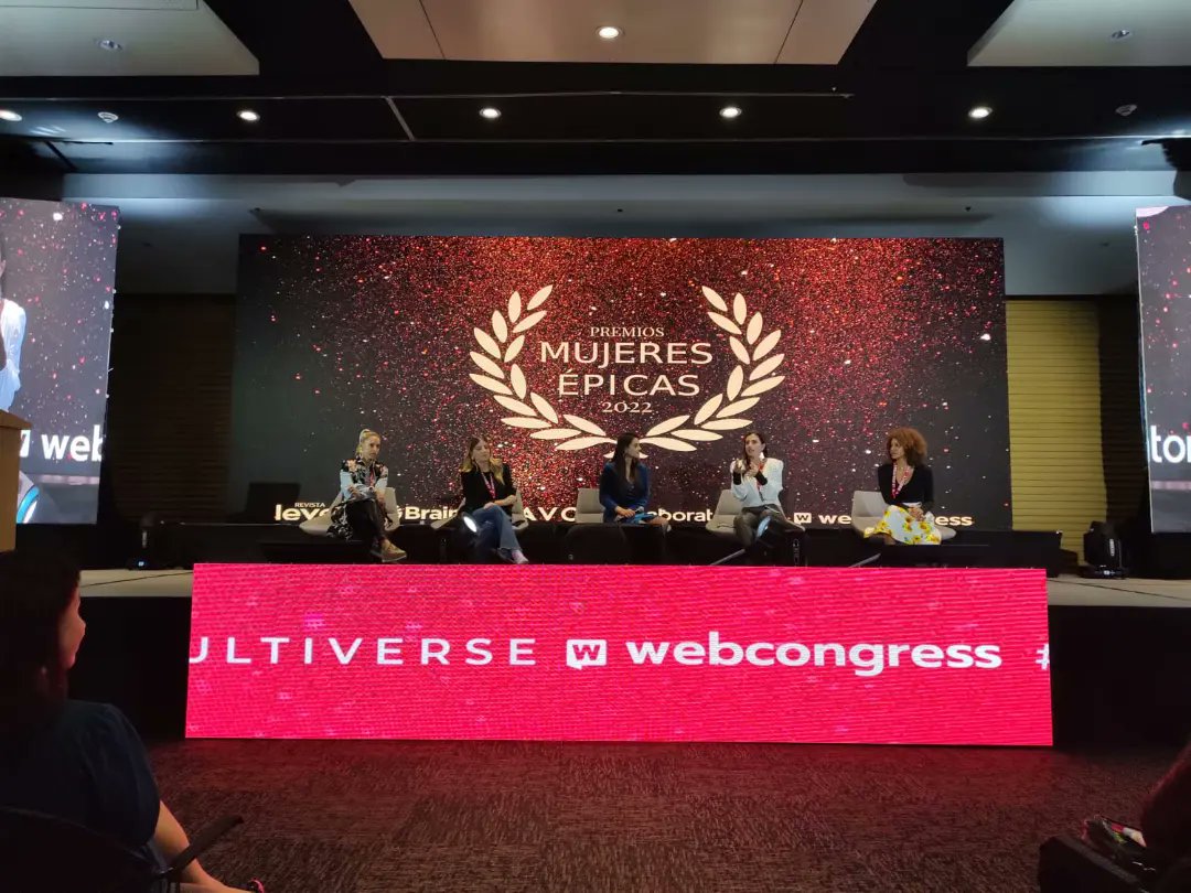 ddbourne's tweet image. Gracias @webcongress y @levelhumanright por el reconocimiento y la oportunidad de hablar sobre el rol de las mujeres en la tecnología.

#MujeresÉpicas2022 #WomenLeaders #webcongress