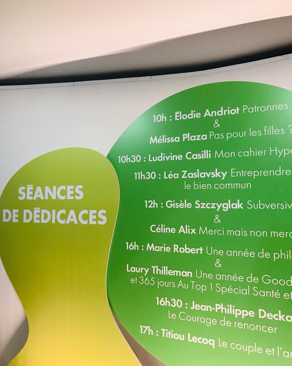 ElodieAndriot's tweet photo. Les Patronnes sont au #ElleActive 📖👩🏻💻👩🏼💻👩🏾💻
Un grand merci à #FlorenceBesson, @elisacovo ainsi qu'à toutes les équipes du @ELLEfrance pour ce magnifique évènement !
Merci également à #JeanClaudeLeGrand & @AlbinMichel @bazaille_g https://t.co/sEfapYOF7p