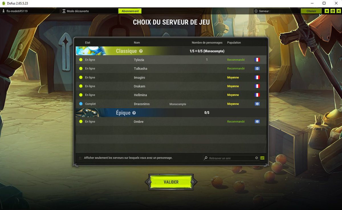 Modeti_'s tweet photo. @DOFUSfr Bonsoir alors, assez longtemps que je ne joue plus, je me connecte de temps à autres pour voir le jeu quelques minutes. J'avais un panda oméga 2xx, mais il a disparu depuis votre dernière fusion. J'ai loupé un truc ? Le seul perso sur le comtpe est un vieu féca lvl 20 https://t.co/rz3D56s2kX